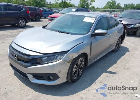 2016 Honda Civic Ex-L from USA, damaged, VIN 19XFC1F7XGE024304
